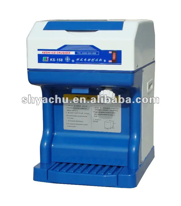 Hot Sale Snow Cone Machine Ice Crusher/ Snow Ice Shaver Machine With Ce Approved/ Manual Ice Shaving Machine