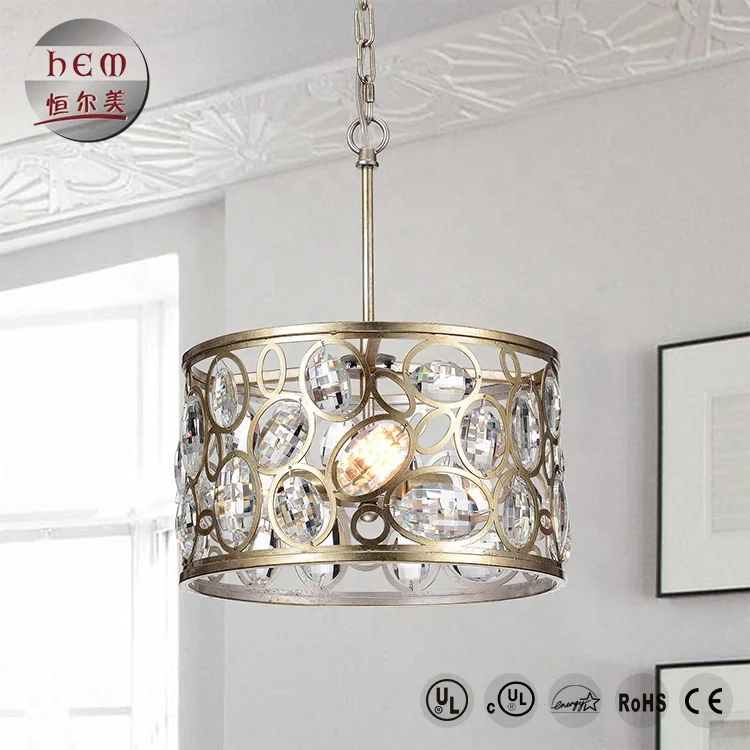 
Wholesale beaded chandelier crystal prisms vintage edison square pendant lamp large modern crystal chandelier lighting 