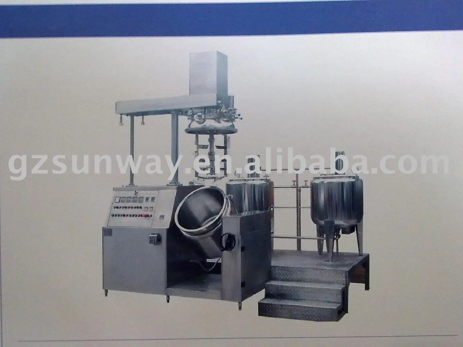 homogenizer vacuum mixer