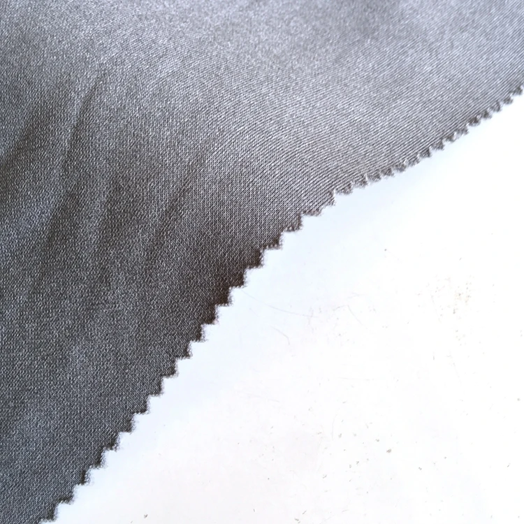 100% spun polyester knitting high quality PK fabric fleece for garment