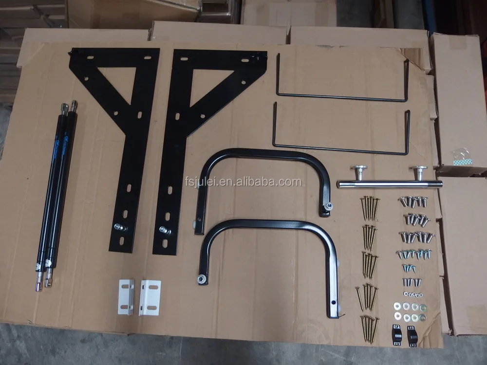 Modern Single Size Foldable Wall Bed Mechanism Hardware Hidden wall bed