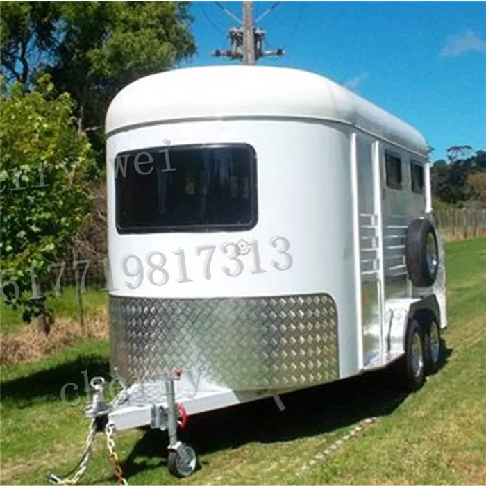 
High Quality Hot Sale 2 Horse Trailer Miniature Horse Trailer 