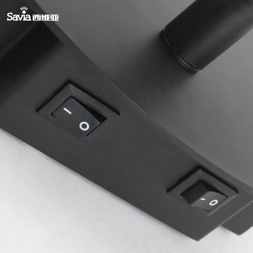 Savia aluminium led wall lights 3W+5W adjustable beam angle modern indoor reading light for bedside/hotel/living room