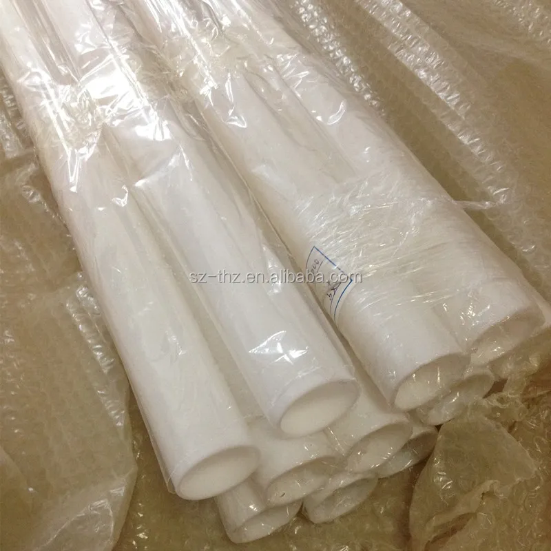 Acrylic Milk Withe Tube OD30x2x1000mm Plastic Extruded LED Pipe Home Building Decor  Can Cut Into Any Size