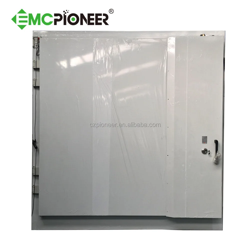 RF shield door for EMC chamber