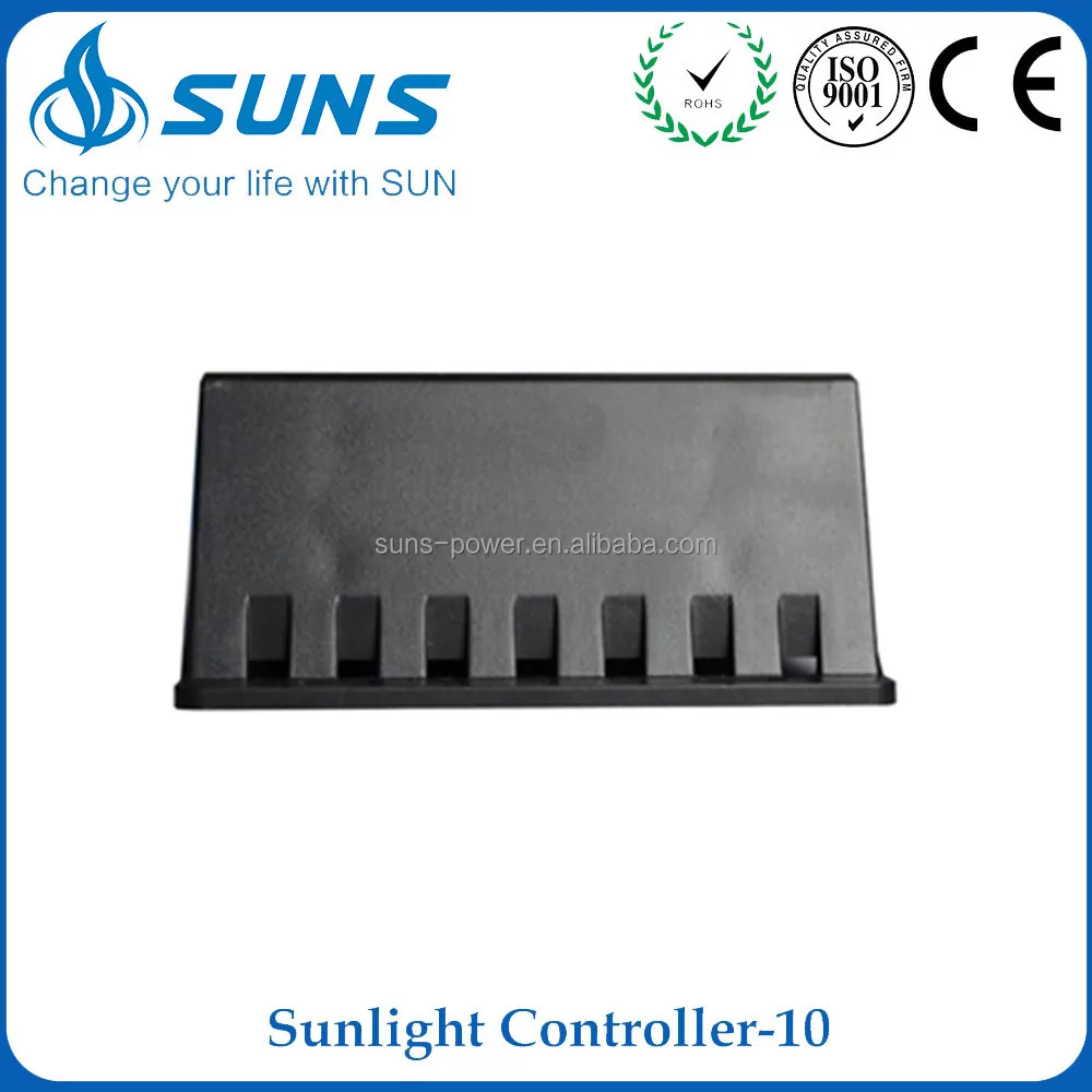 China competitive price Wind Lithium ion 12v 24v 10a solar pwm charge controller with charger