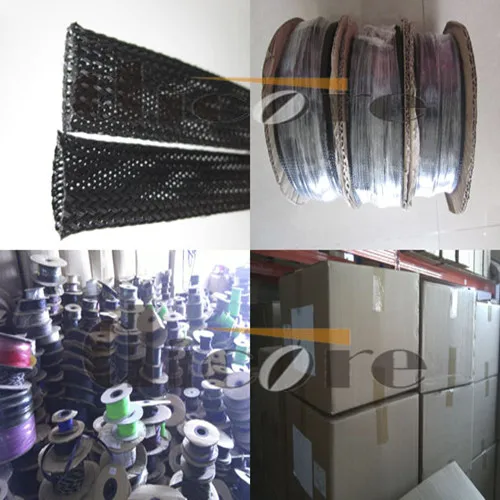 Термоусадочная нейлон плетеный пэт кабельные муфты