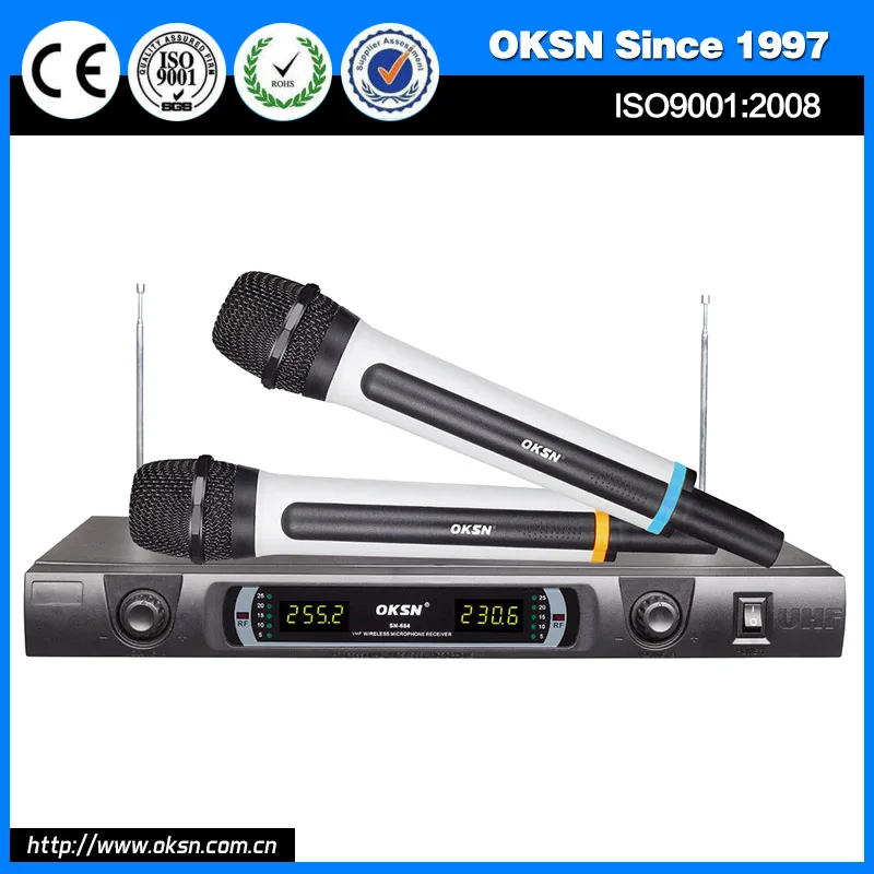 Горячая распродажа SN-684 профессиональный микрофон fm-передатчик-приемник беспроводной сделано в китае