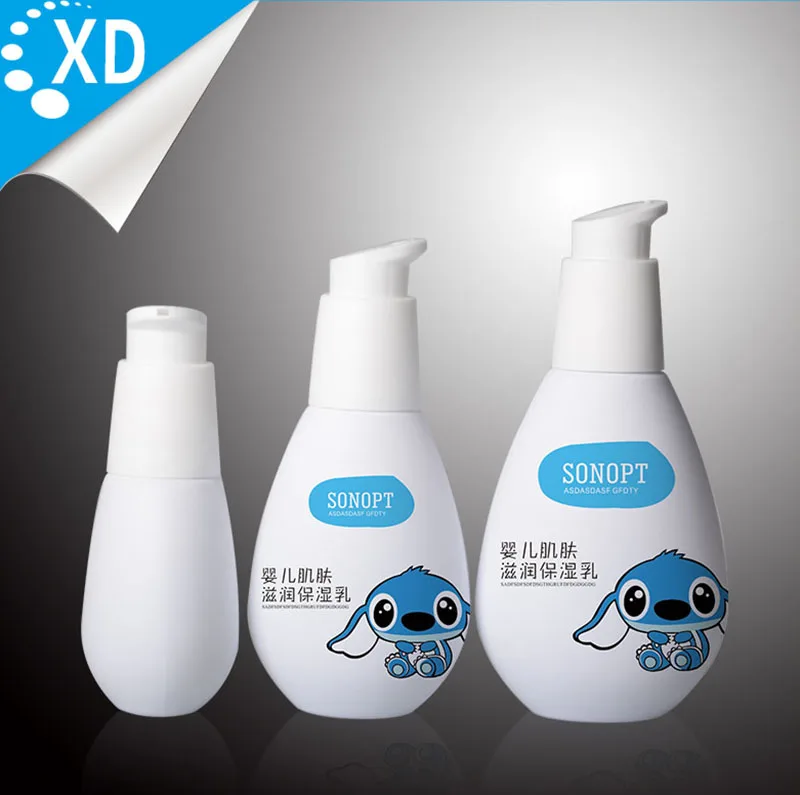 baby shampoo 50ml 120ml 150ml children plastic shampoo bottle , kids shampoo bottle