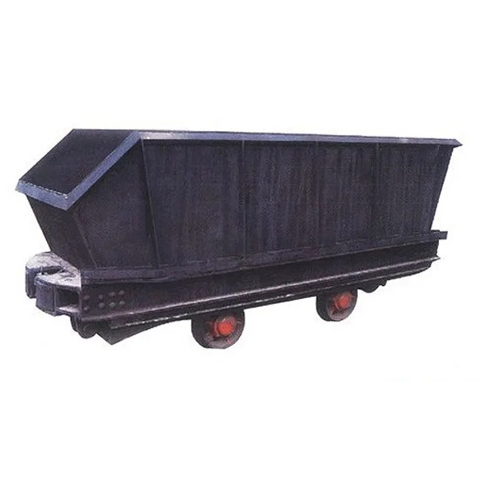 Underground Rail Fixed Mine Wagon Mining Car Four Wheels Bucket Tipping Mine Car Hot Sales