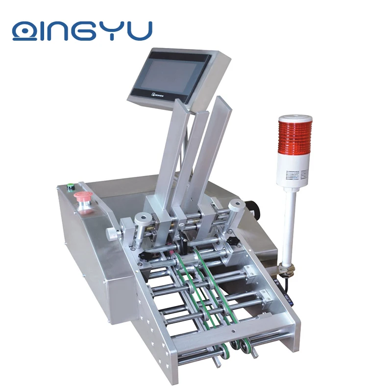 Automatic friction cards paper paging numbering counting machine