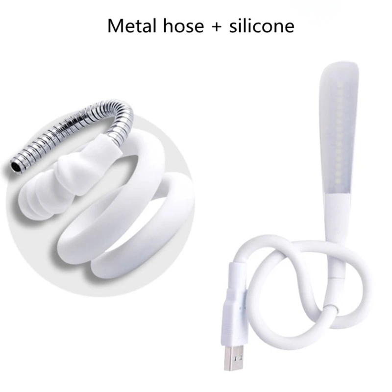 
New LED lamp foldable portable light Laptop mobile power energy saving eye light USB touch night light 