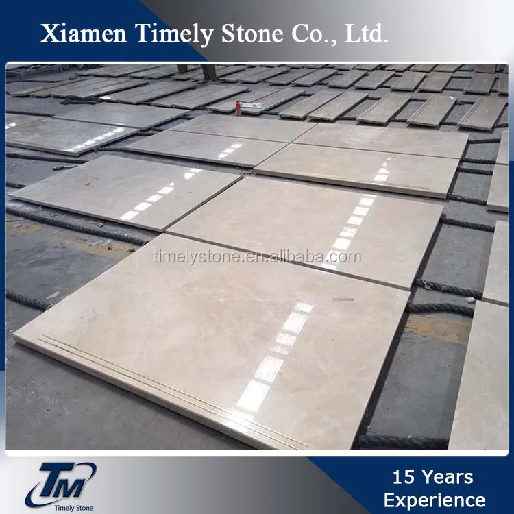 
Natural polished baiyulan cream beige marble tile 