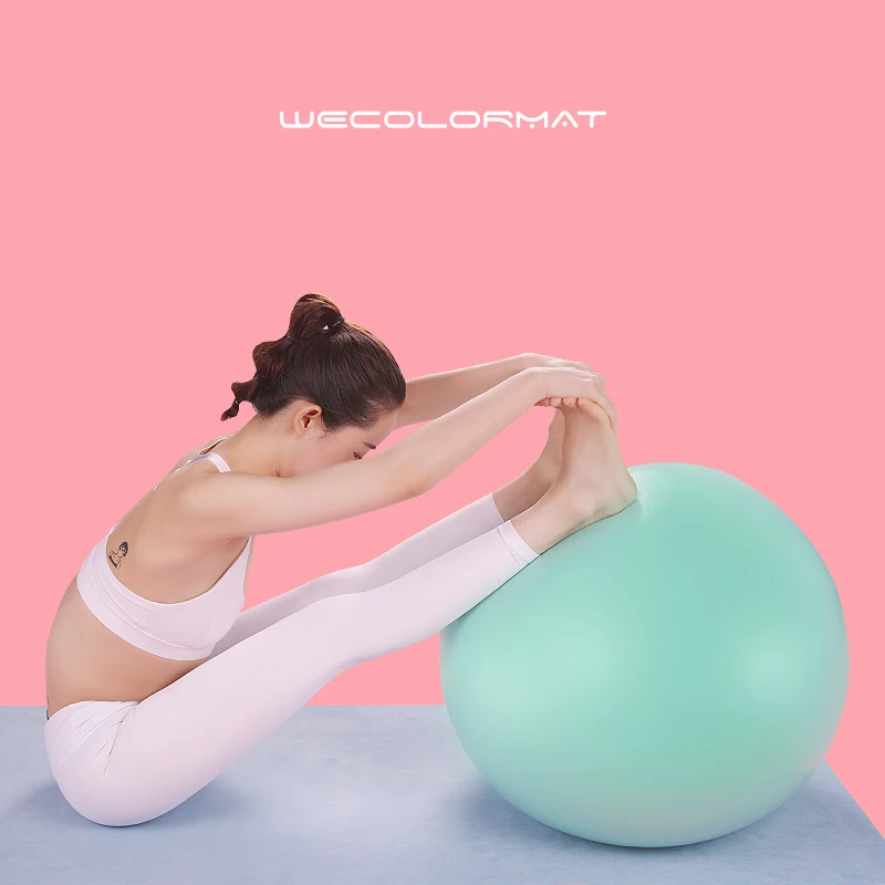 
65cm diameter china custom yoga resistance balance ball pilates 