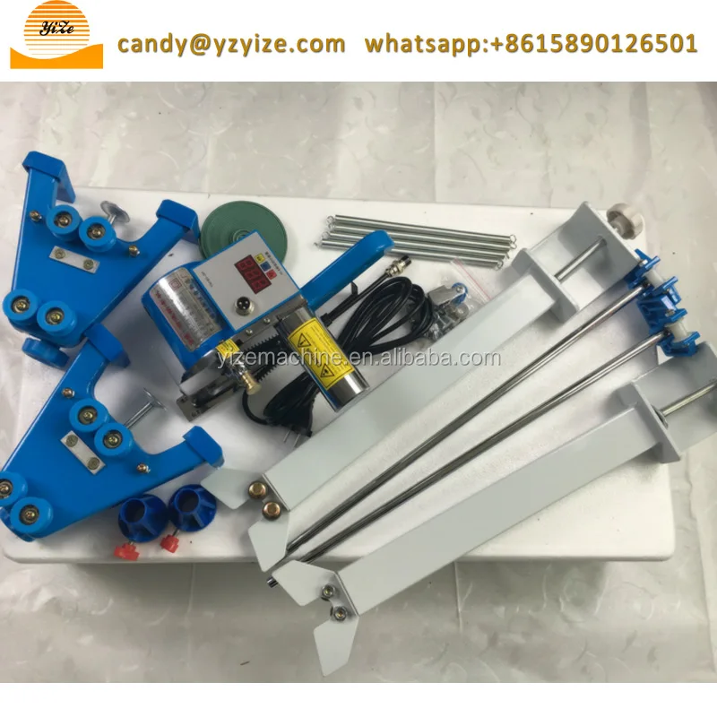 High speed linear cloth end cutter industrial cloth cutting machine