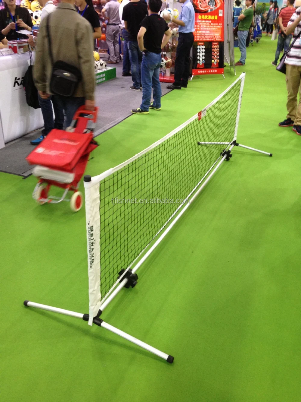 Portable tennis net alloy frame aluminium