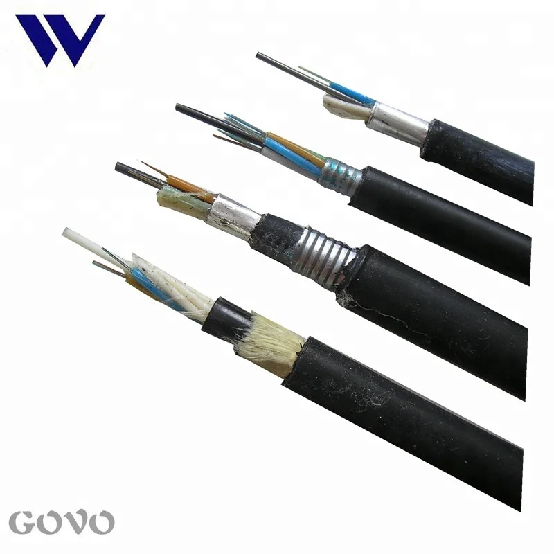 GOVO GYTC8S-4B1 4 cores Fiber Cable Figure 8 Fiber Optical  Aerial Cable