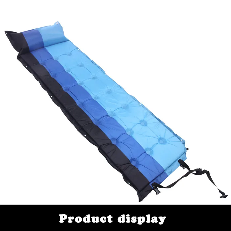 Wholesale car bed mattress for sleeping with pillow inflatable beach mattress