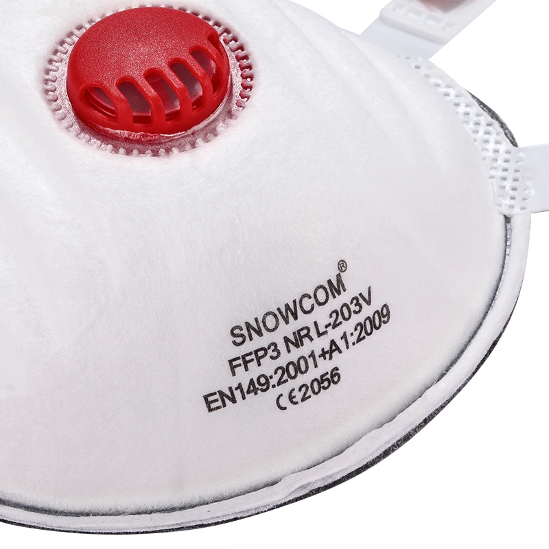 Disposable EN 149 FFP1 FFP2 FFP3 Dust Protective Respirator Protect Face  Mask With Valve