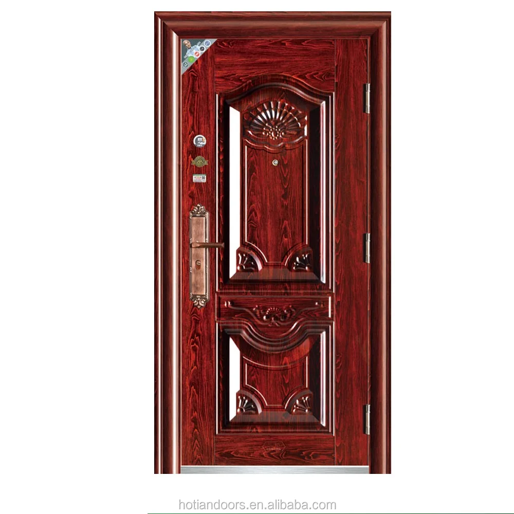 China hot sale cheap price modern steel ventilation door stainless steel grill doors prices modern iron doors