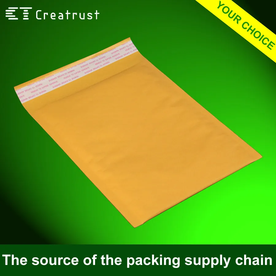 Bubble envelope colorful printing A4 size envelopes for cloth