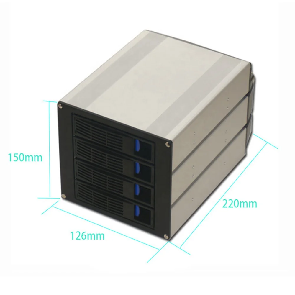 4 Bay 3,5 SATA/SAS Hot замены модуль