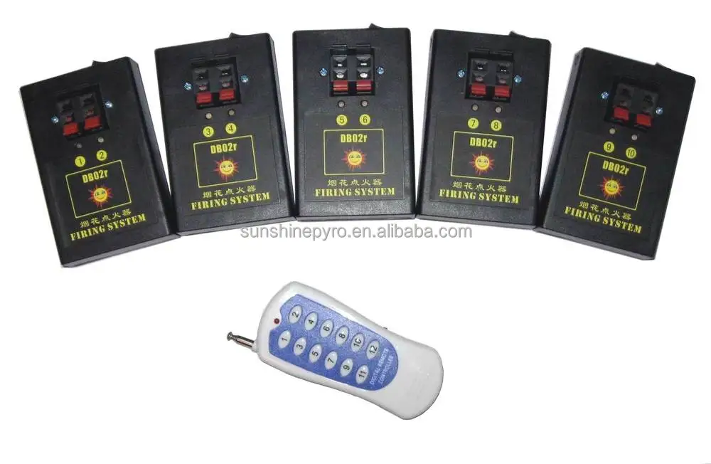 Fireworks wireless remote control