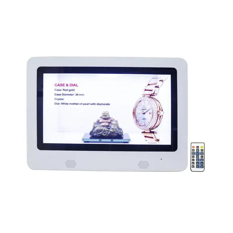 See-through Advertising Media Player Box Transparent Lcd Panel Display 7 Days to Delivery Indoor Lcd Display Touch Screen CN;GUA