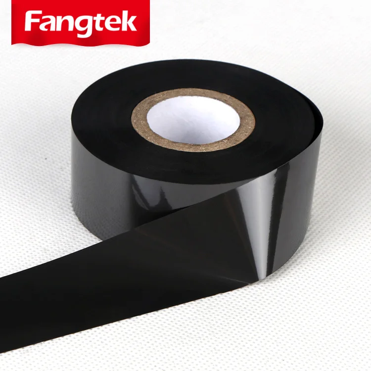 25 мм x 100 м черная Горячая Печать Дата кодирование фольга лента fc3 fc2 для печати партии штамповки