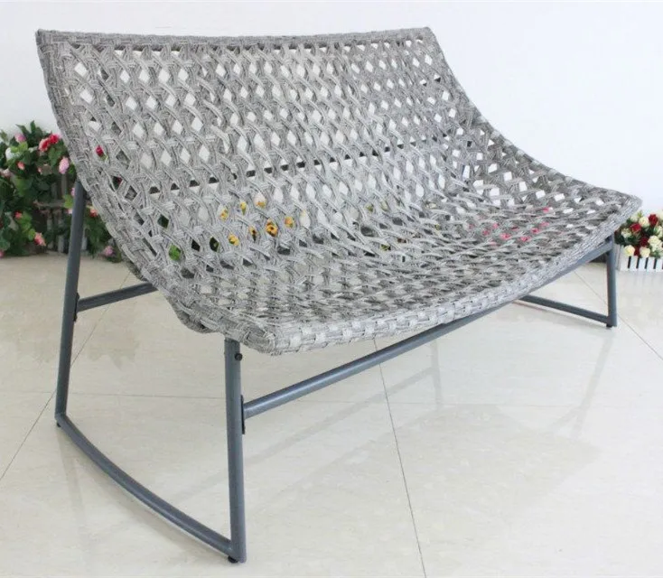 Современная уличная мебель из ротанга в новом стиле, плетеная вручную мебель, набор диванов