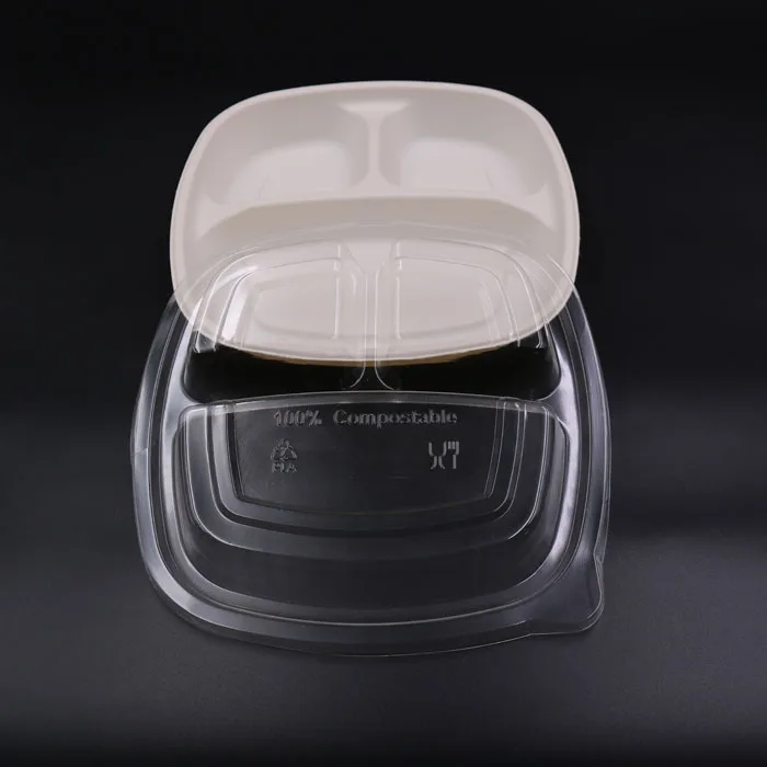 pla biodegradable clear lids
