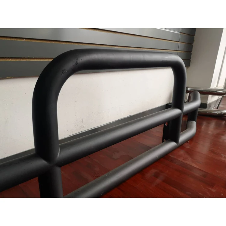 
Factory Direct Sale Heavy Duty Truck Front Bumper Guards Stainless Steel in Black Universal Fits 