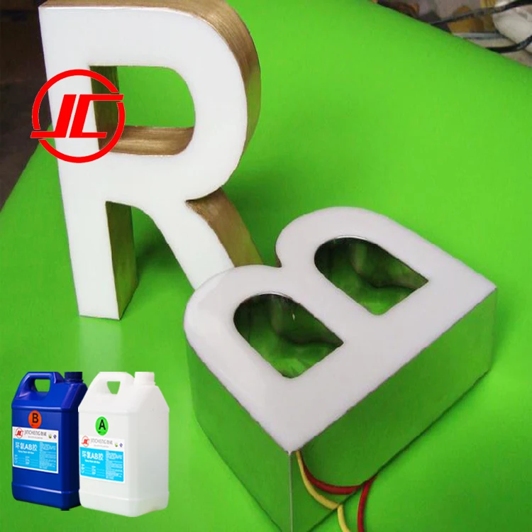Эпоксидная смола для наружных световых знаков красная