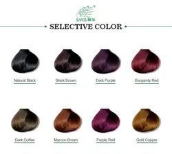Hair Dye Cream China Private Label safe hair dye for professional salon hair colorant shampoo