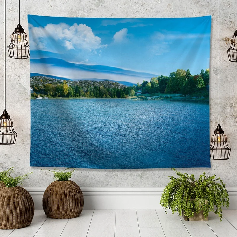 Оптовая продажа дешевый гобелен с изображением