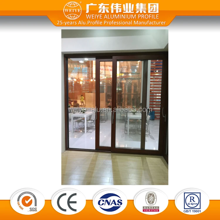 
new design double track aluminium sliding door pictures 