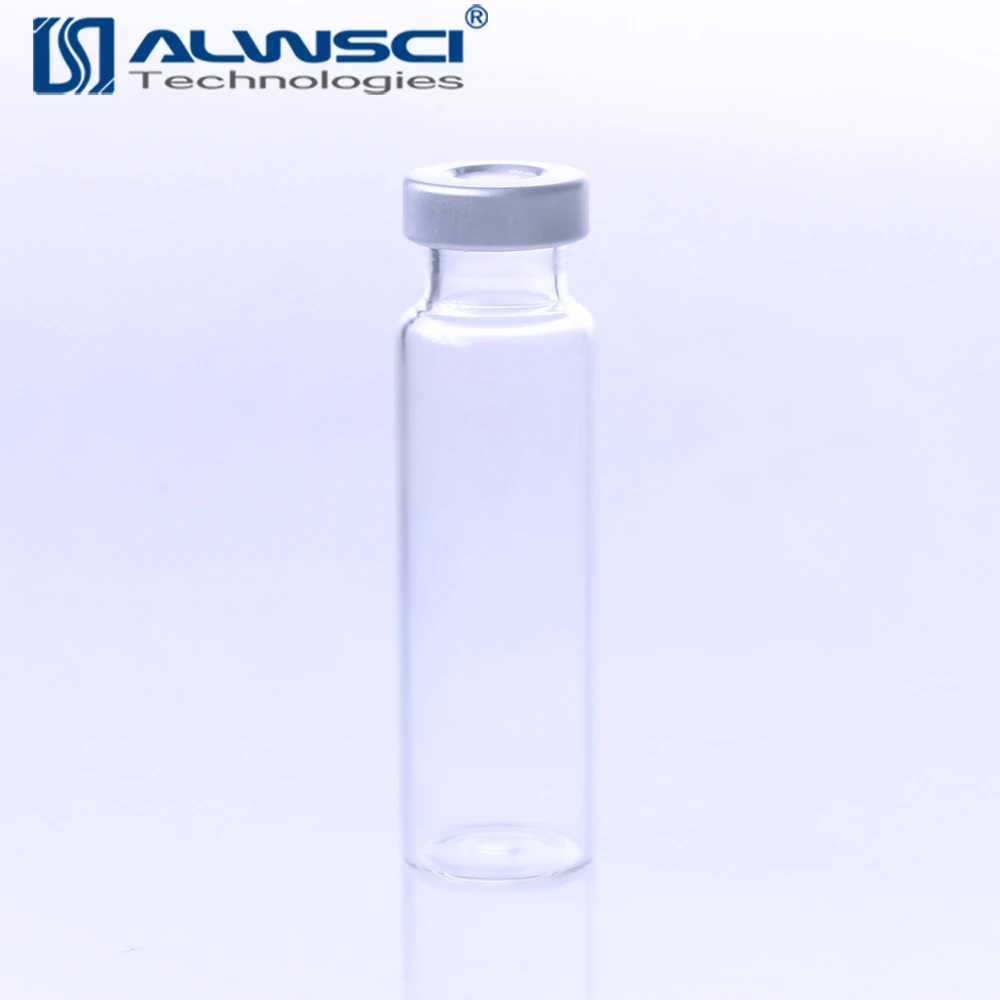 Gas chromatography 20mL GC crimp top headspace sample vials