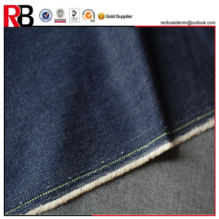 indigo denim fabric material uses for denim in los angeles market