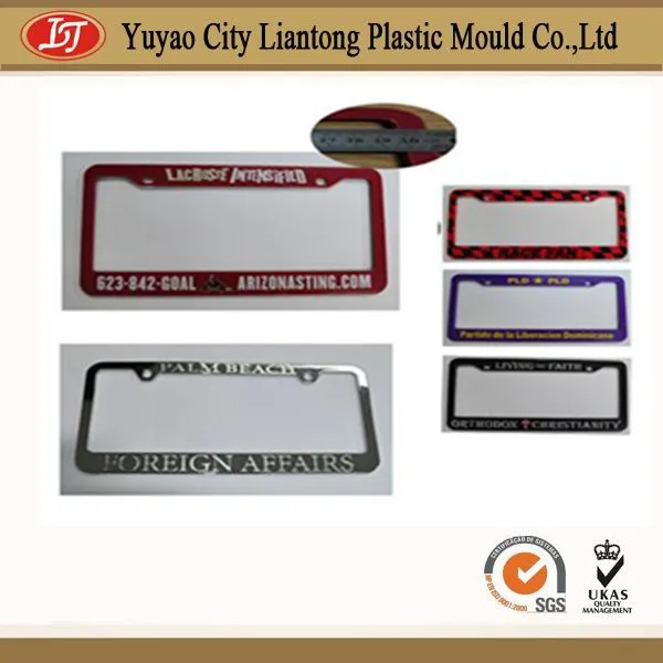 
top sale USA standard factory supply license plate frame 