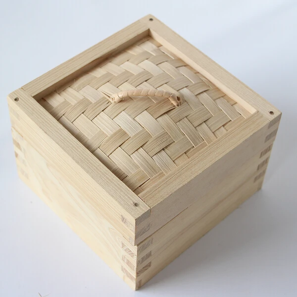 Высококачественный Квадратный Бамбуковый Пароварка для пищевых продуктов