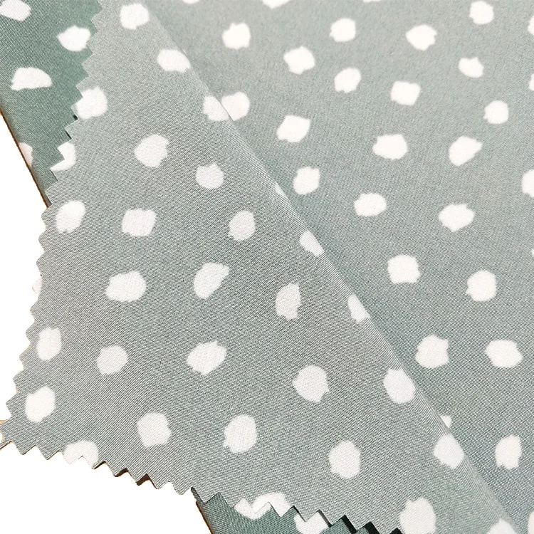 China Hot Sale Woven Elastic Printed 4 Way Stretch Fabric For Dress