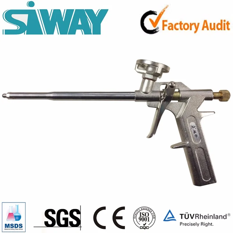 stainless steel gun Polyurethane PU foam spray gun