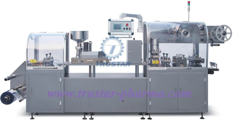 pharmacy tropical thermoforming blister packing pack machine