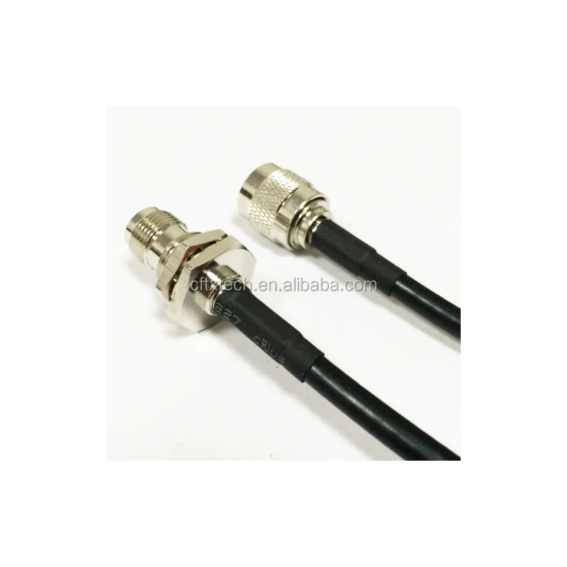 WIFI antenna extension cable TNC male to TNC female bulkhead pigtail RG58 50cm