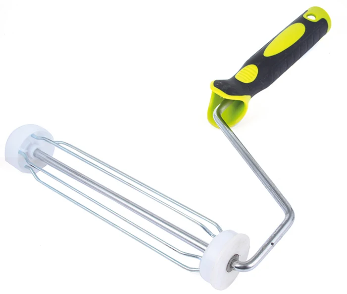 High Quality Roller Brush Plastic Handle Price Durable Magic Oil Painting Roller Brush Handle Synthetic Fiber Custom Size CN;ANH