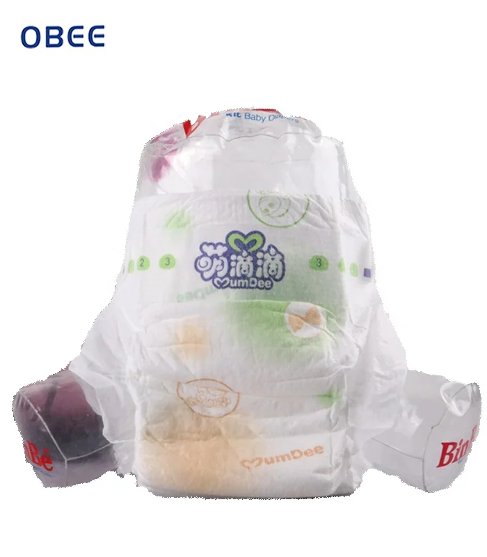 
Import seconds quality of disposable magic tape diapers from China factory with wetness indicator 