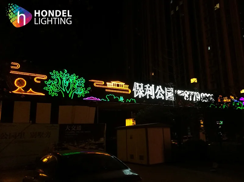 Outdoor DMX wall washing RGB Led Acrylic linear fixture 15W for Facade Lighting