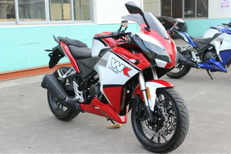 
streamline design R15 water cooled 4 stroke racing motorcycle 125 cc 