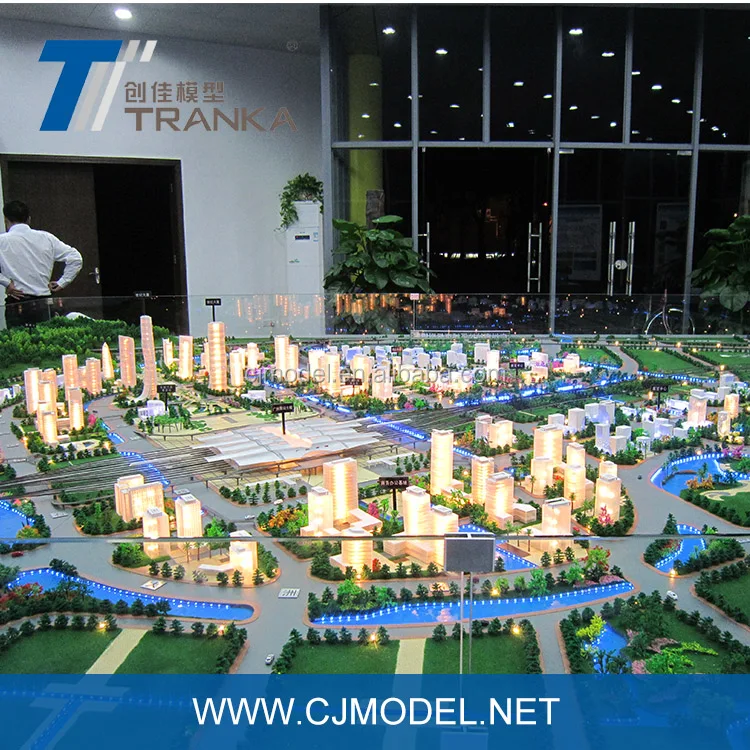 
Large area miniature city architectural model for government department , urban planning model for design department 