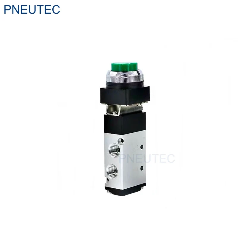 NINGBO AIRTAC 5/2 way 1/4 1/8 MSV86522-PP MSV86521-PP plat round button directional Pneumatic Hand Control Valve